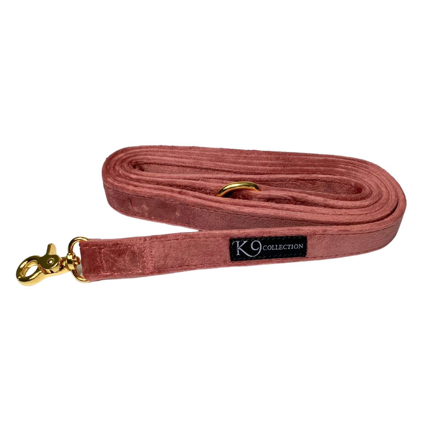 LUXE Velvet Leash - Dusty Pink